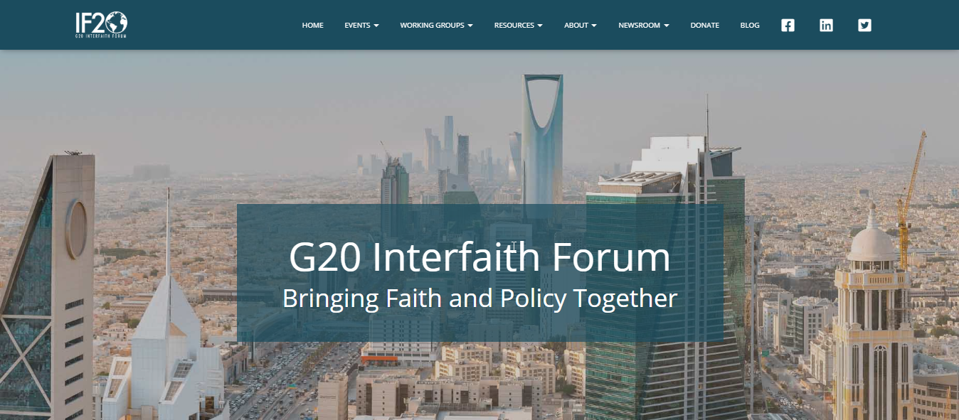 G20 Interfaith Forum Website